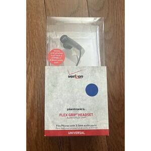 NEW Verizon Plantronics Flex Grip Wired Headset Model: MX200CAET35‎